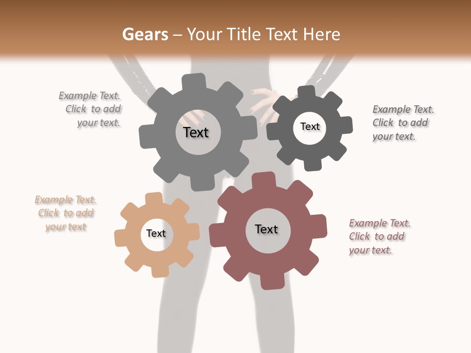 Sensual Slim Fetish PowerPoint Template