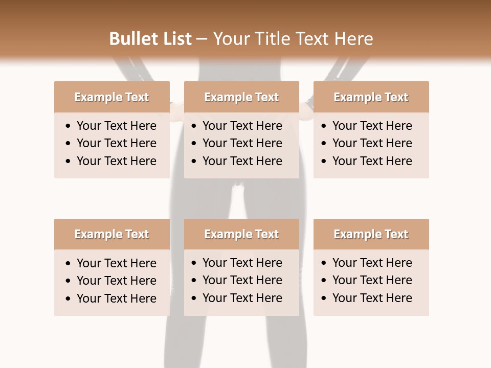 Sensual Slim Fetish PowerPoint Template