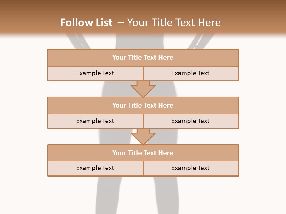 Sensual Slim Fetish PowerPoint Template
