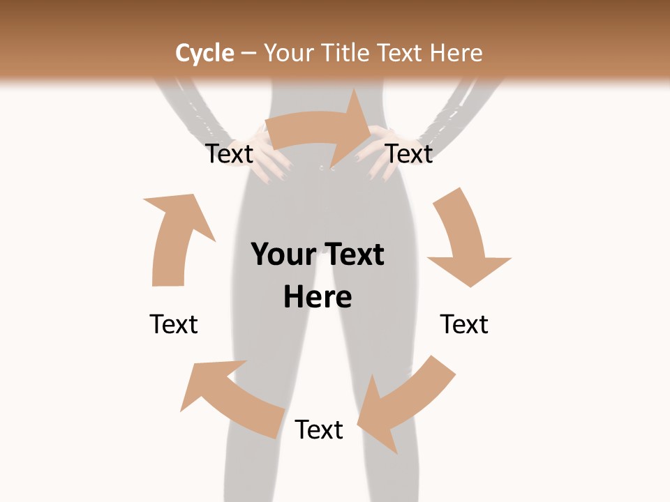 Sensual Slim Fetish PowerPoint Template