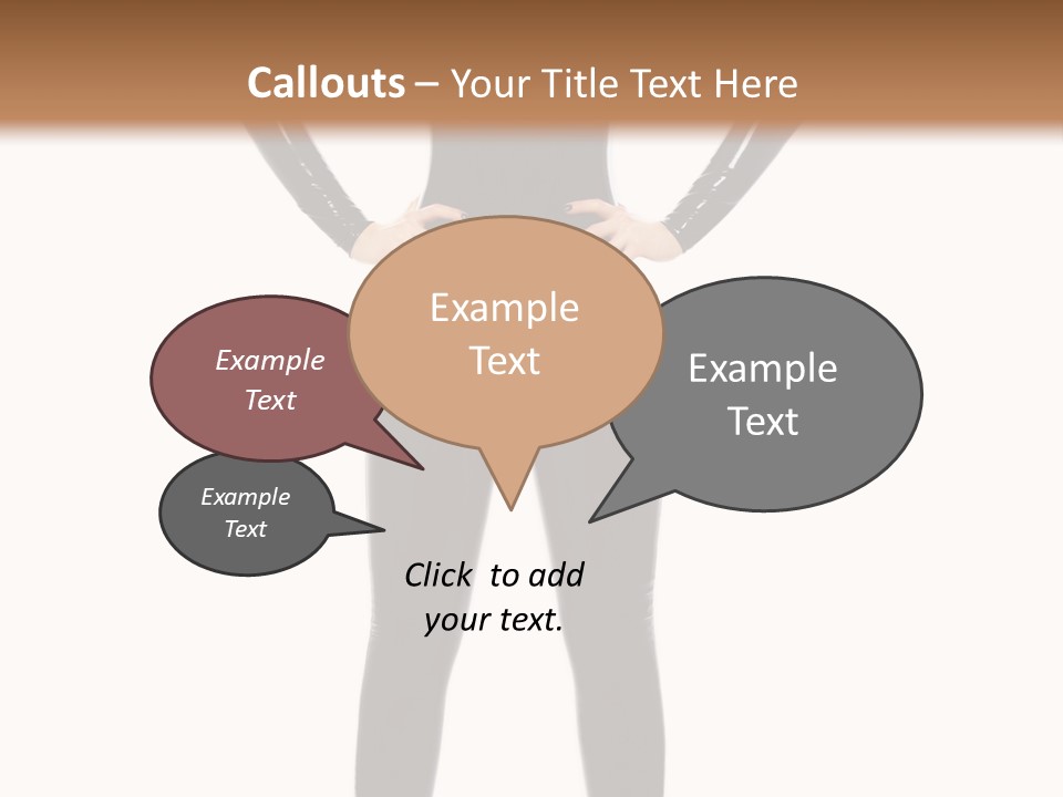 Sensual Slim Fetish PowerPoint Template