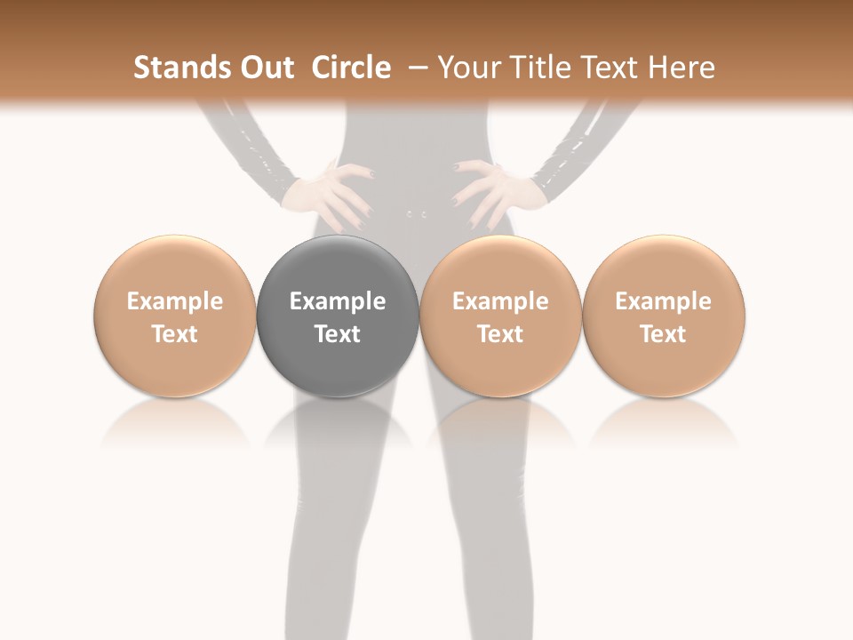 Sensual Slim Fetish PowerPoint Template