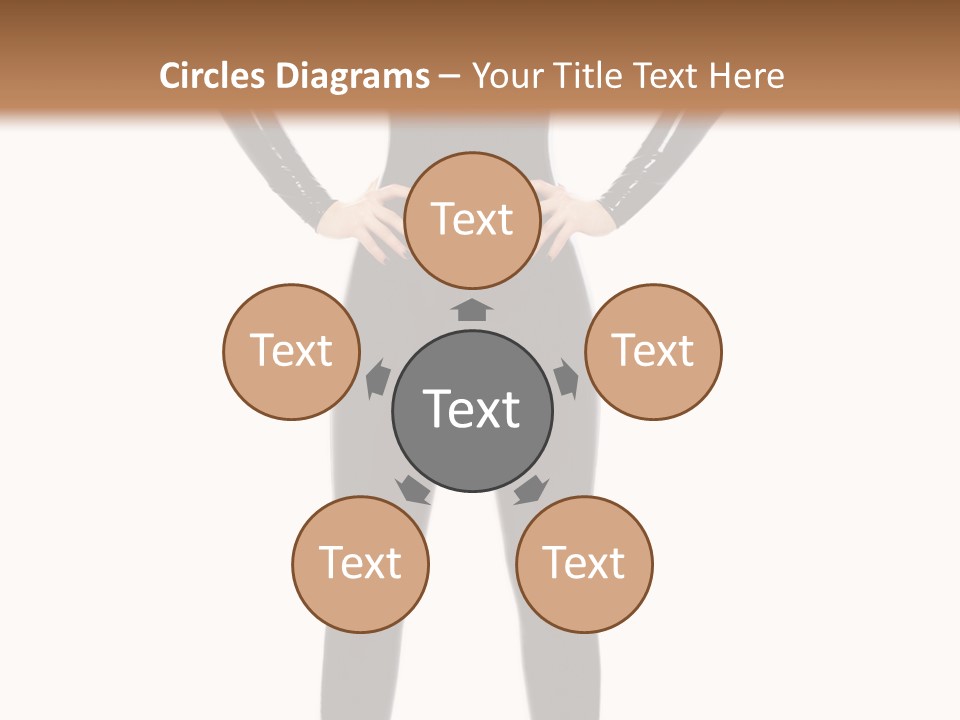 Sensual Slim Fetish PowerPoint Template