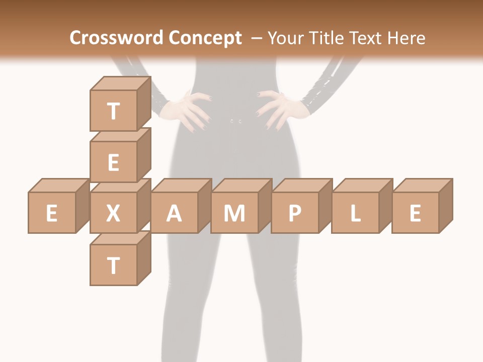 Sensual Slim Fetish PowerPoint Template