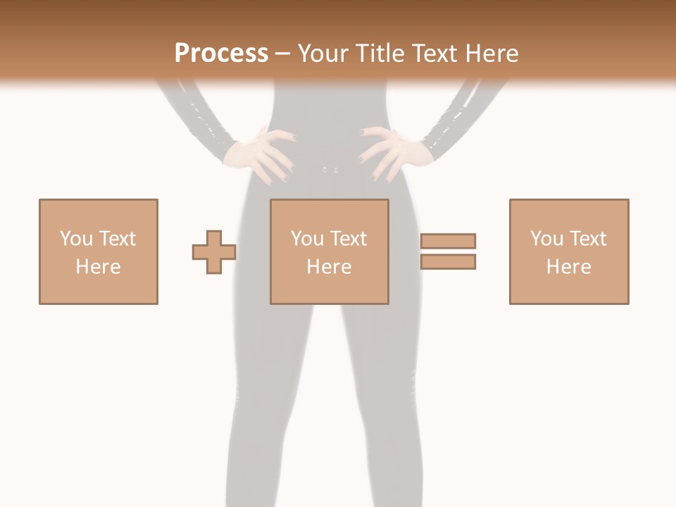 Sensual Slim Fetish PowerPoint Template