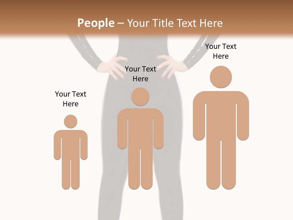 Sensual Slim Fetish PowerPoint Template