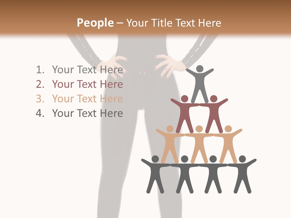 Sensual Slim Fetish PowerPoint Template