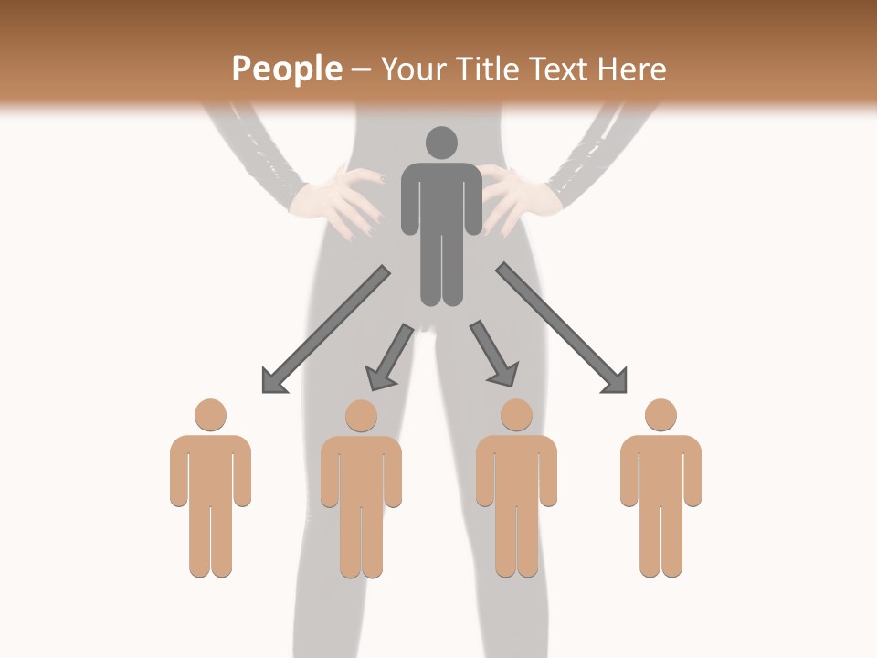 Sensual Slim Fetish PowerPoint Template