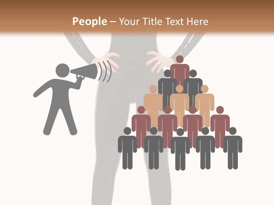 Sensual Slim Fetish PowerPoint Template