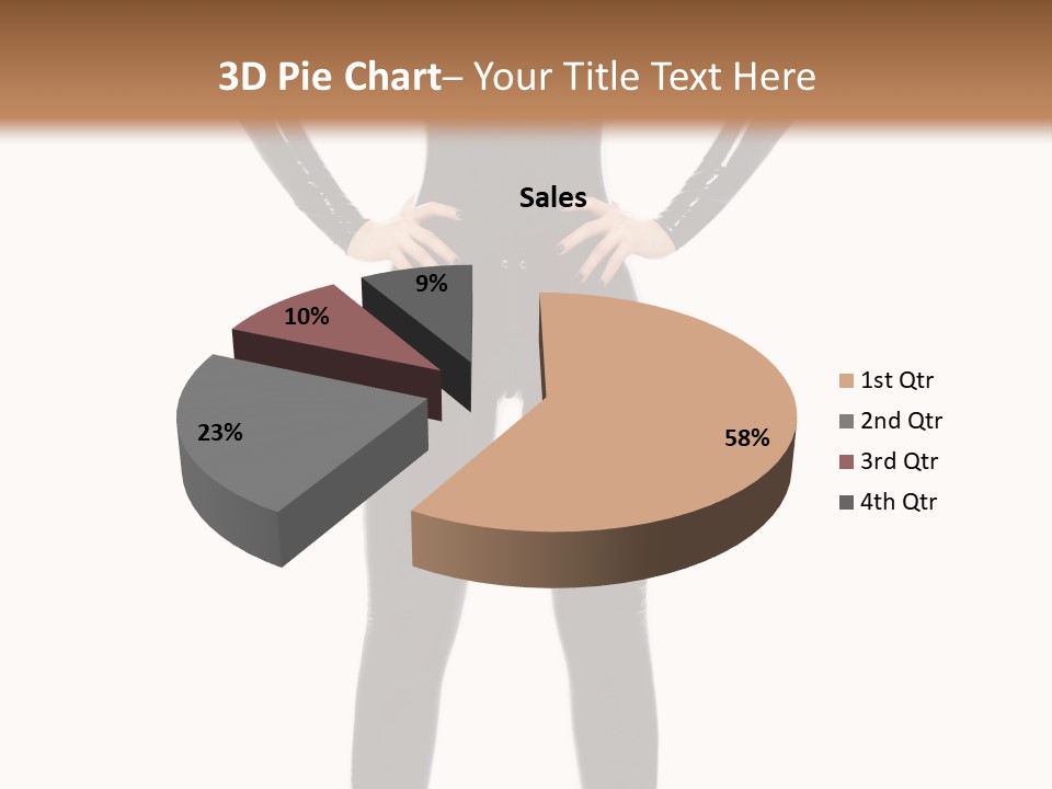 Sensual Slim Fetish PowerPoint Template