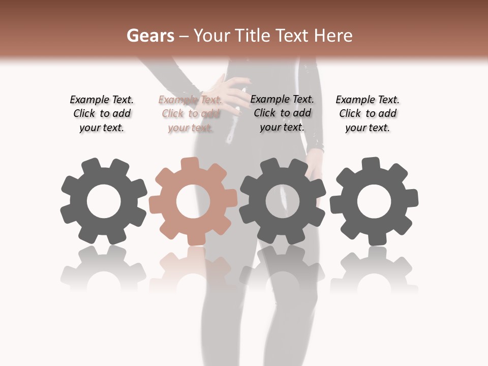 Latex Model Beautiful PowerPoint Template