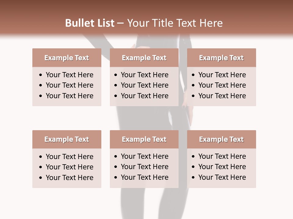 Latex Model Beautiful PowerPoint Template