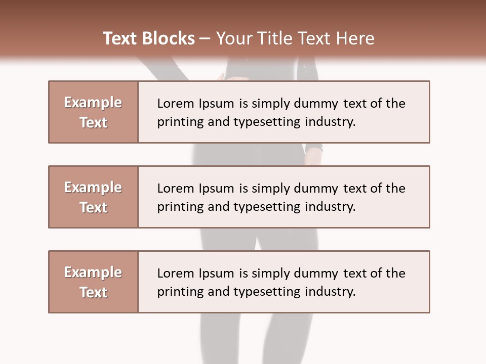 Latex Model Beautiful PowerPoint Template
