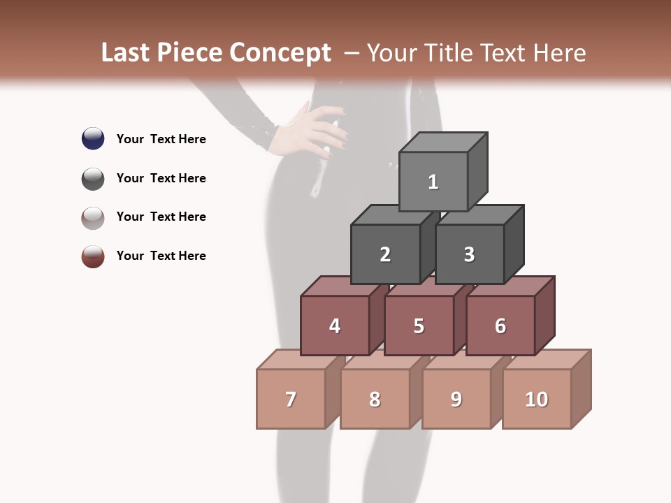 Latex Model Beautiful PowerPoint Template