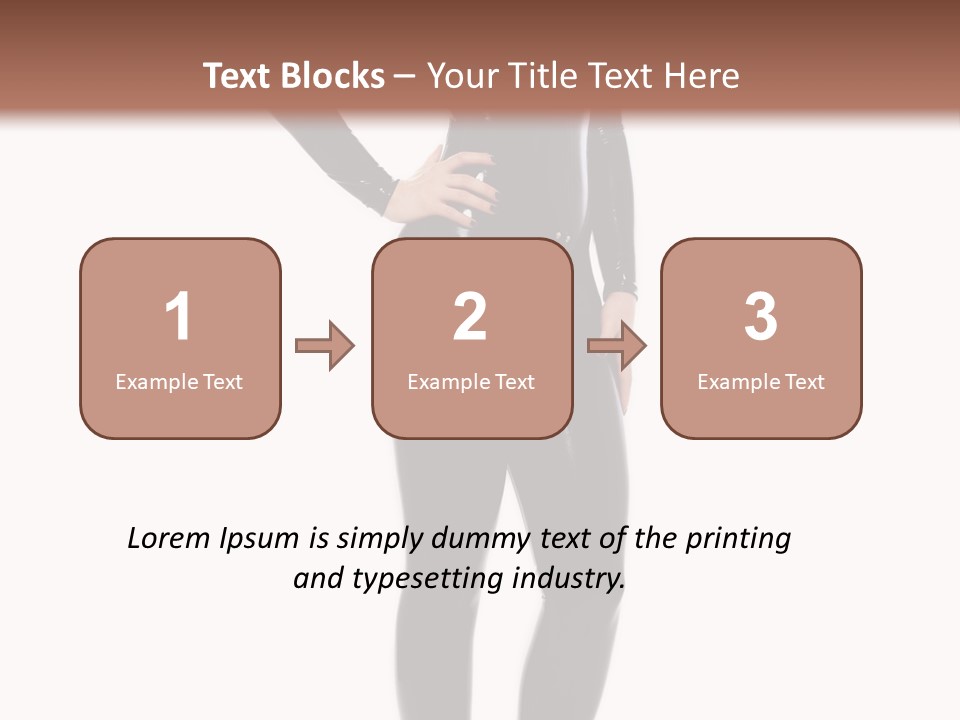 Latex Model Beautiful PowerPoint Template