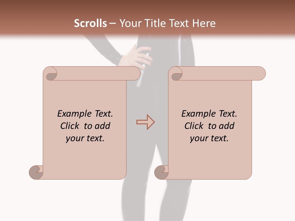 Latex Model Beautiful PowerPoint Template