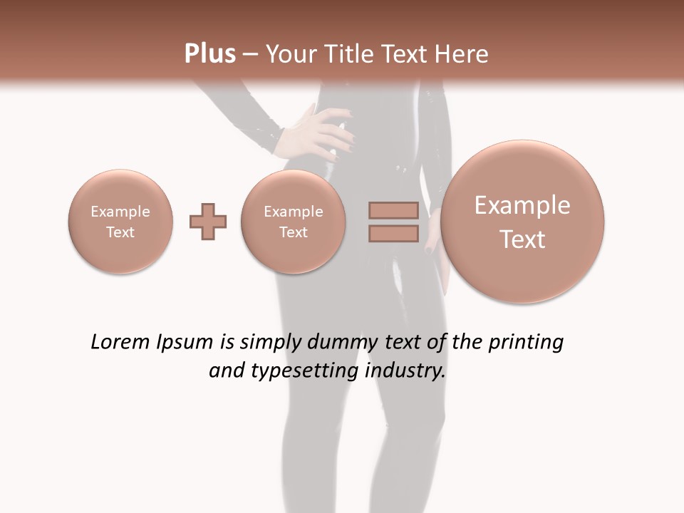Latex Model Beautiful PowerPoint Template