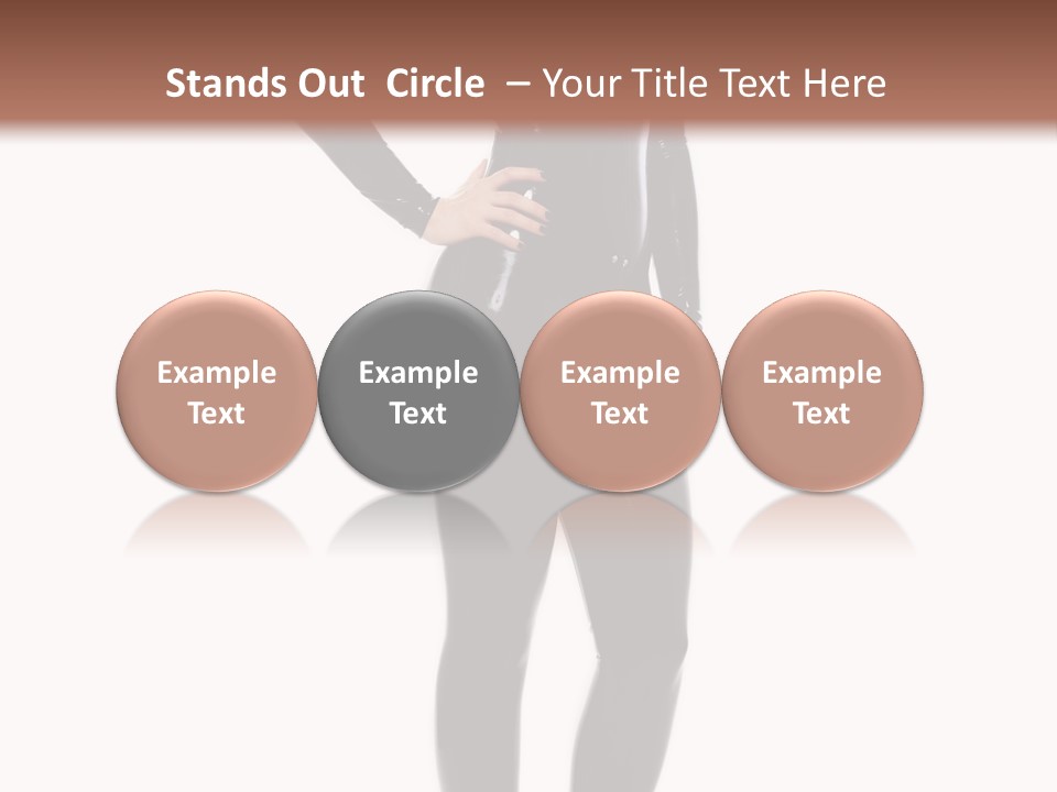 Latex Model Beautiful PowerPoint Template