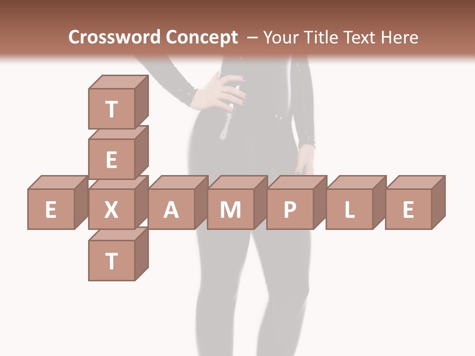 Latex Model Beautiful PowerPoint Template