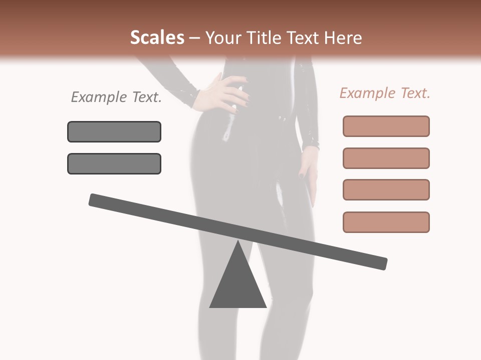 Latex Model Beautiful PowerPoint Template