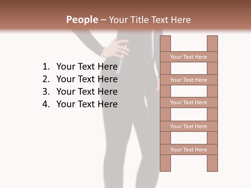 Latex Model Beautiful PowerPoint Template