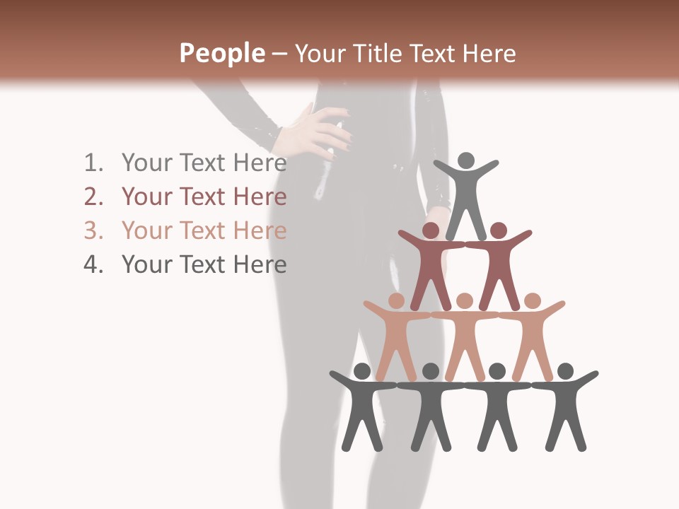 Latex Model Beautiful PowerPoint Template