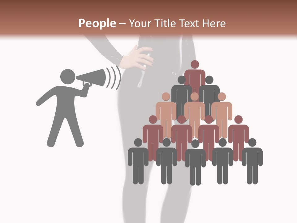 Latex Model Beautiful PowerPoint Template