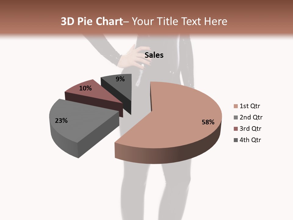 Latex Model Beautiful PowerPoint Template