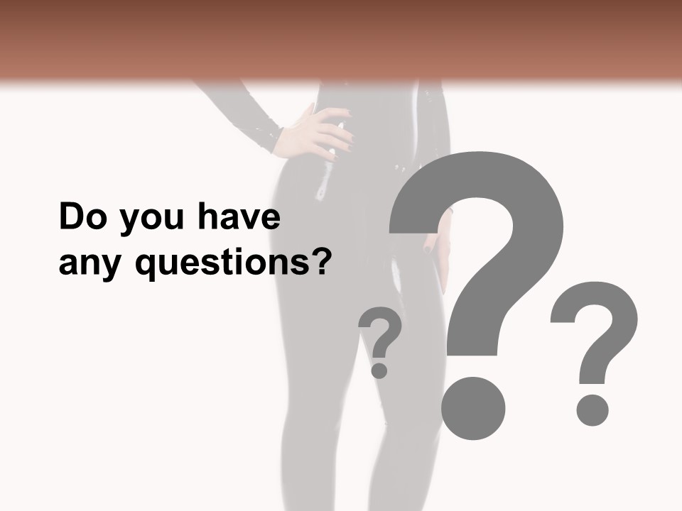 Latex Model Beautiful PowerPoint Template