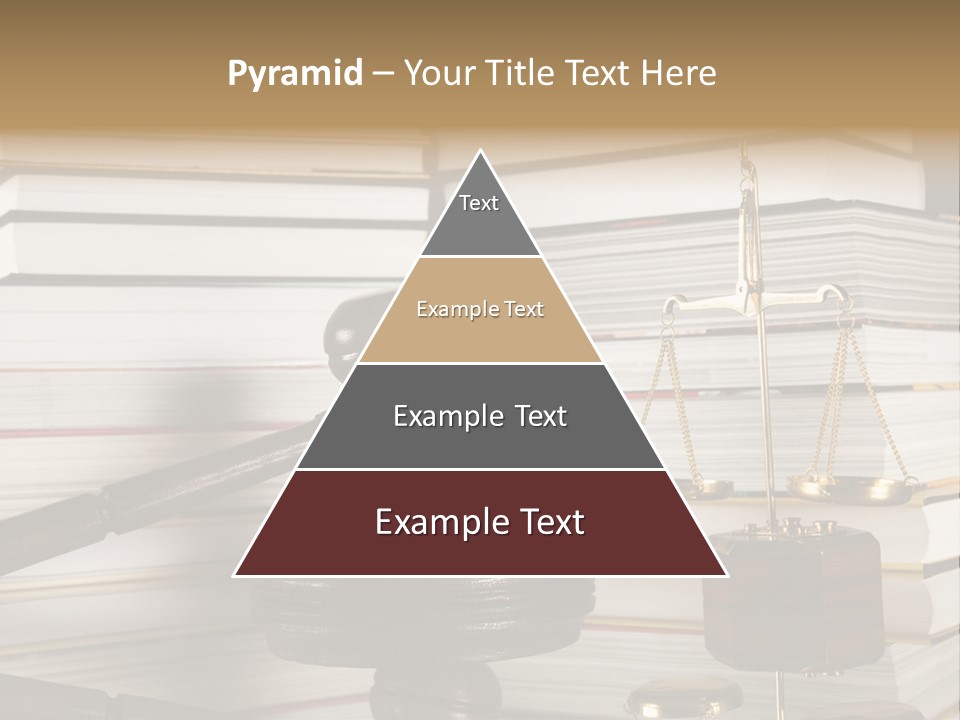 Legality Law Wooden PowerPoint Template