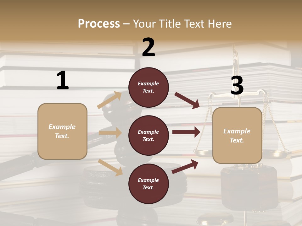 Legality Law Wooden PowerPoint Template
