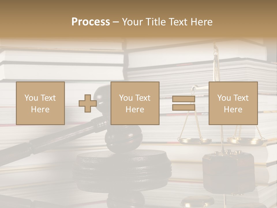 Legality Law Wooden PowerPoint Template