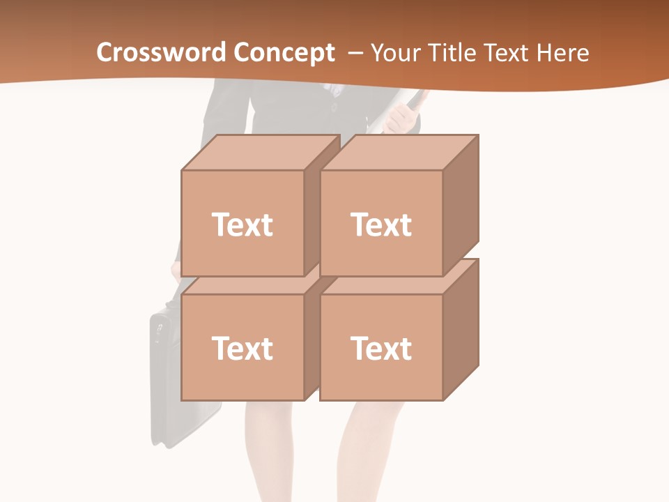 Smile Pose  PowerPoint Template