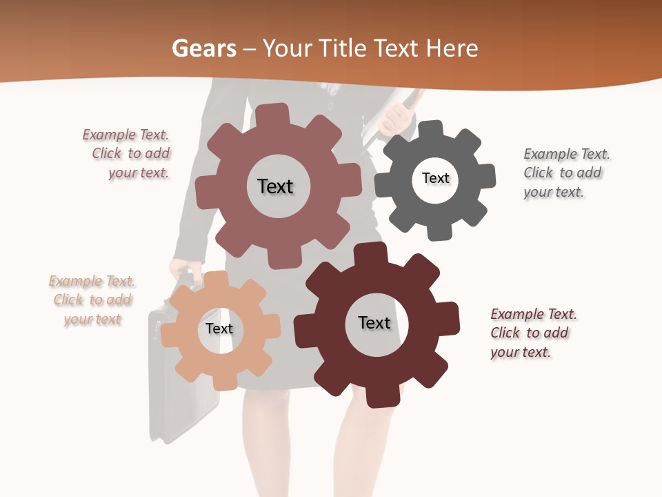 Smile Pose  PowerPoint Template