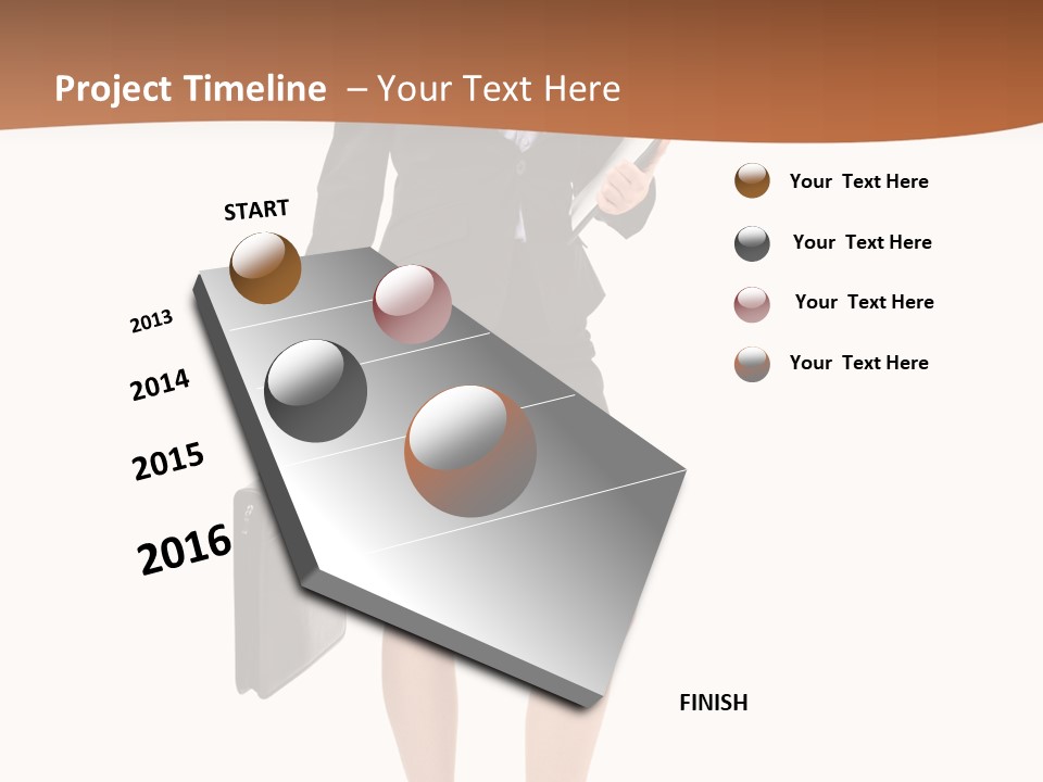 Smile Pose  PowerPoint Template