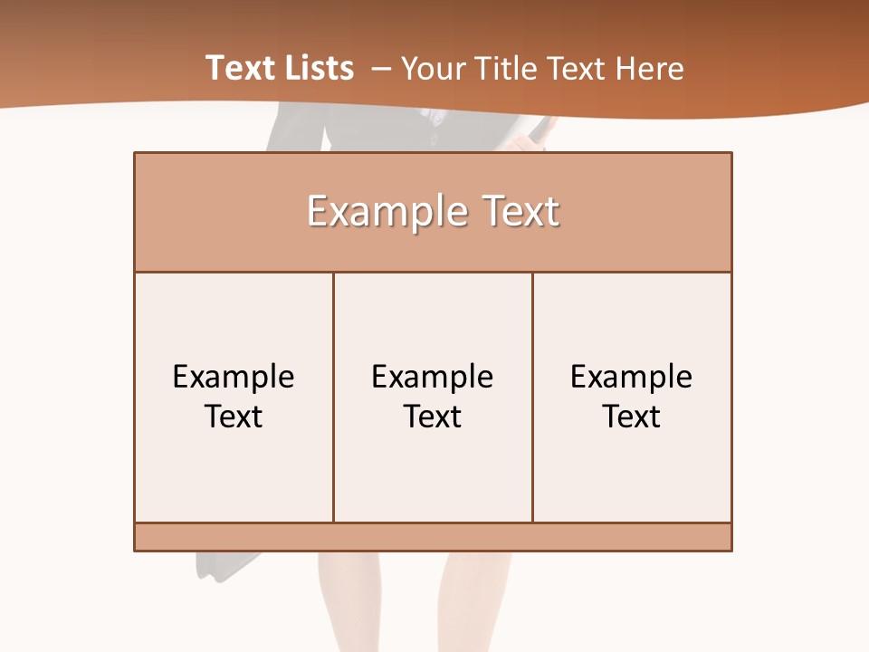 Smile Pose  PowerPoint Template