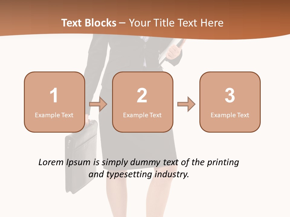 Smile Pose  PowerPoint Template