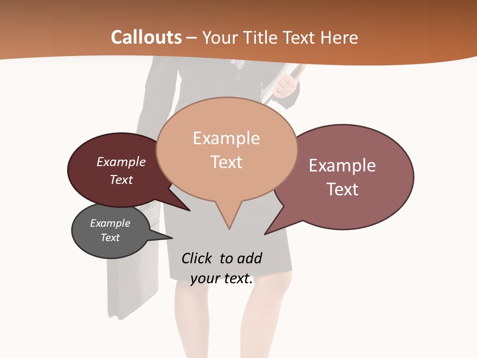 Smile Pose  PowerPoint Template