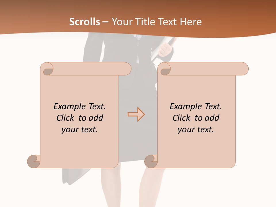 Smile Pose  PowerPoint Template