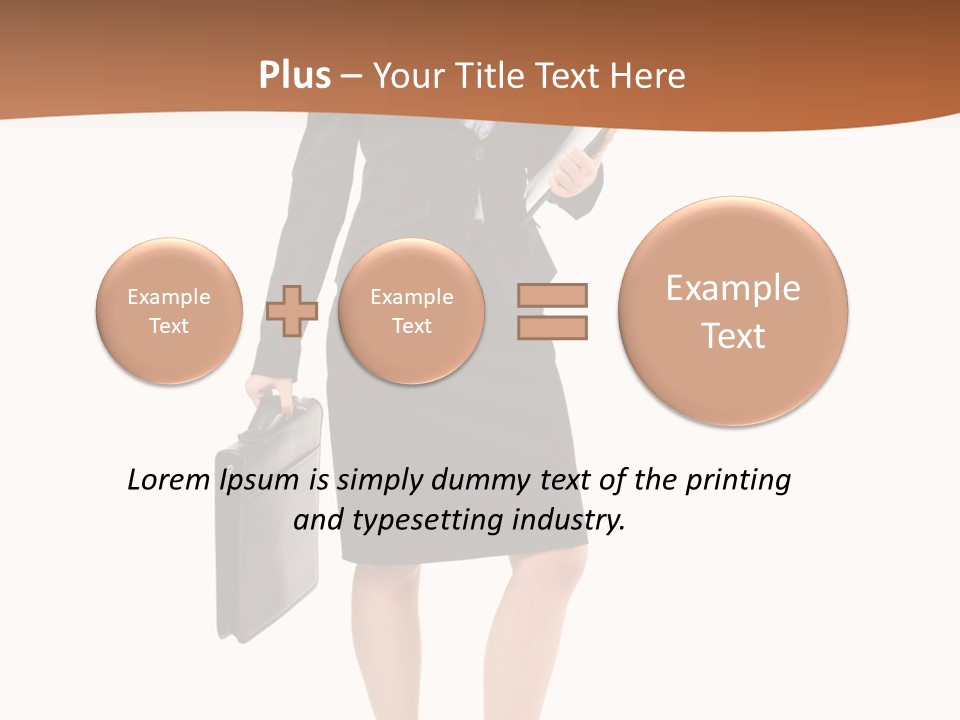 Smile Pose  PowerPoint Template