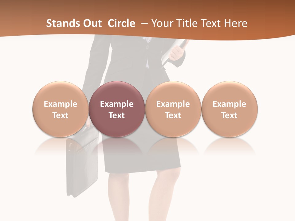 Smile Pose  PowerPoint Template