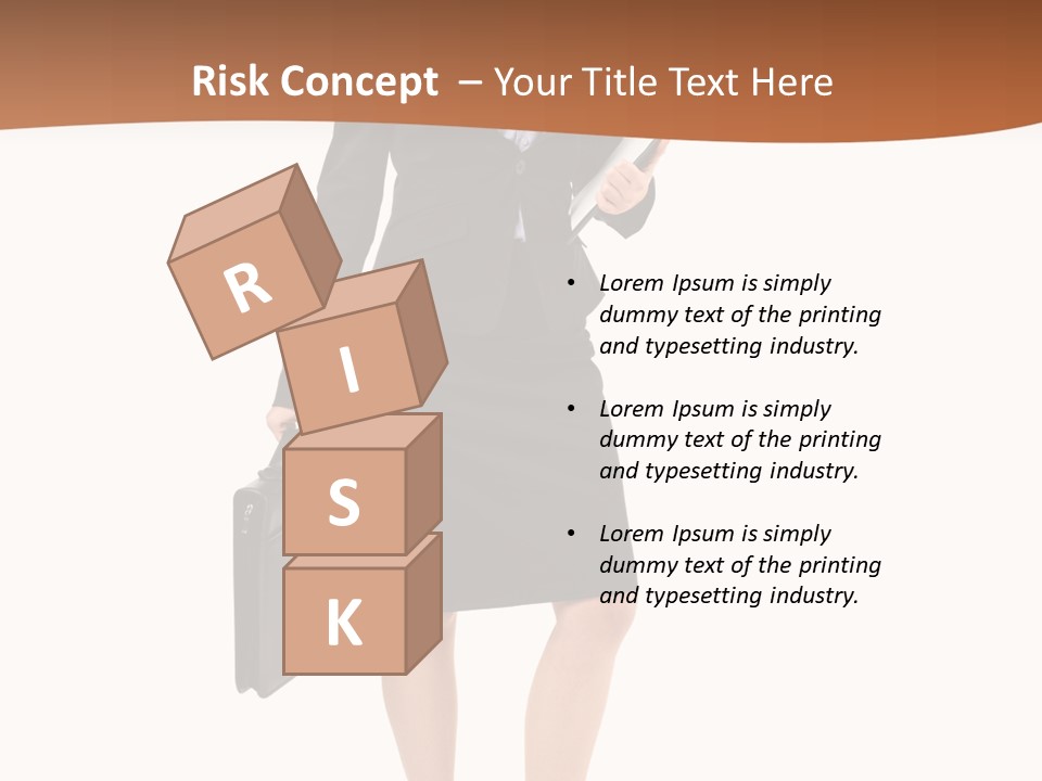 Smile Pose  PowerPoint Template
