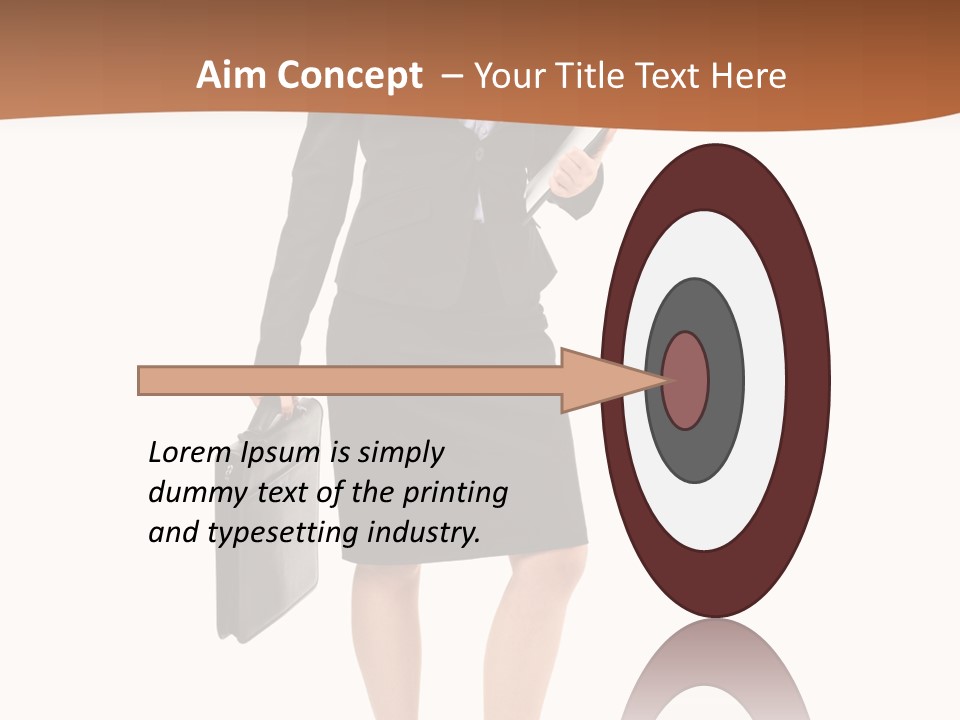 Smile Pose  PowerPoint Template