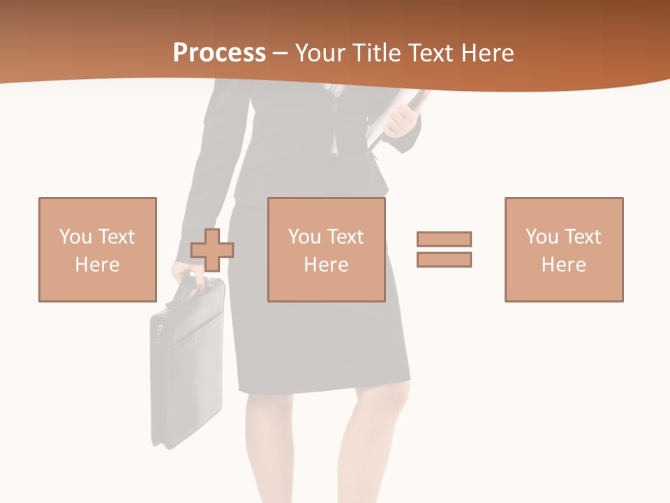 Smile Pose  PowerPoint Template