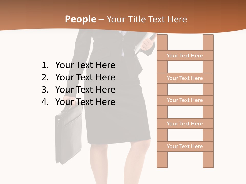 Smile Pose  PowerPoint Template
