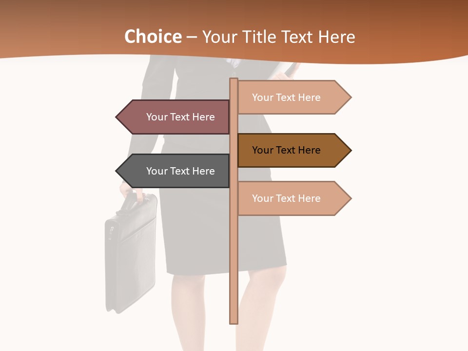 Smile Pose  PowerPoint Template