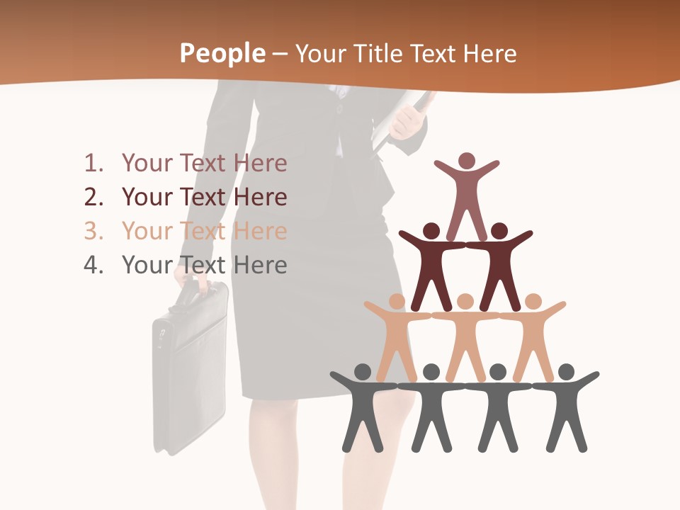 Smile Pose  PowerPoint Template