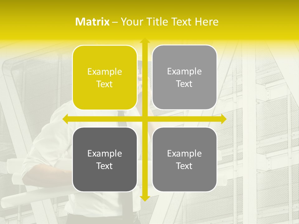 Building Industry Building Project Hardhat PowerPoint Template