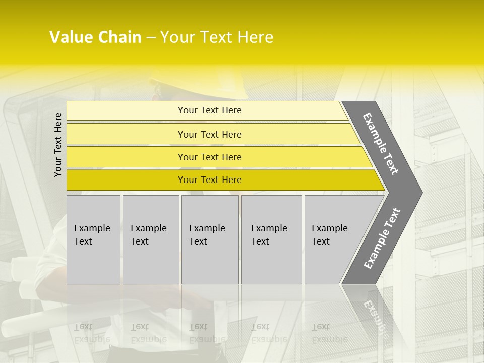 Building Industry Building Project Hardhat PowerPoint Template