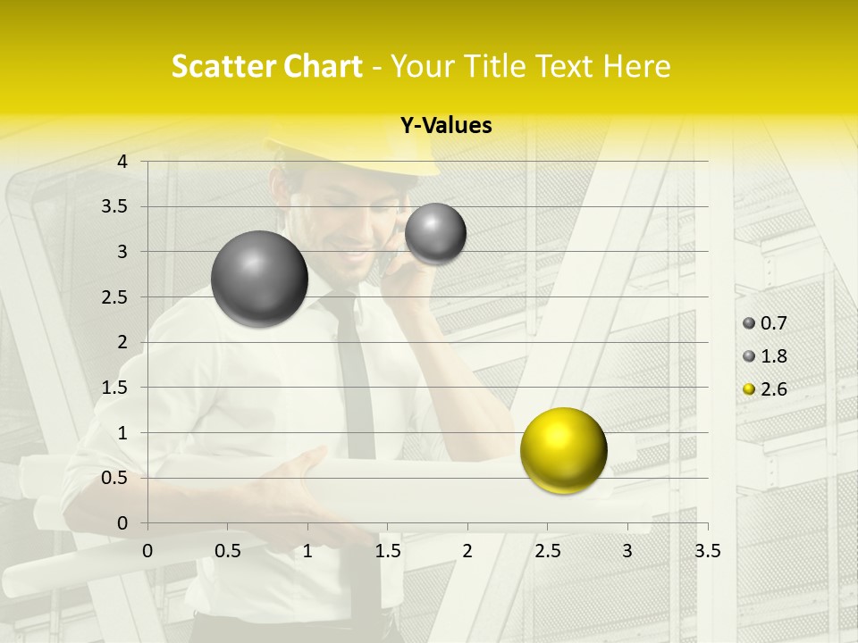 Building Industry Building Project Hardhat PowerPoint Template